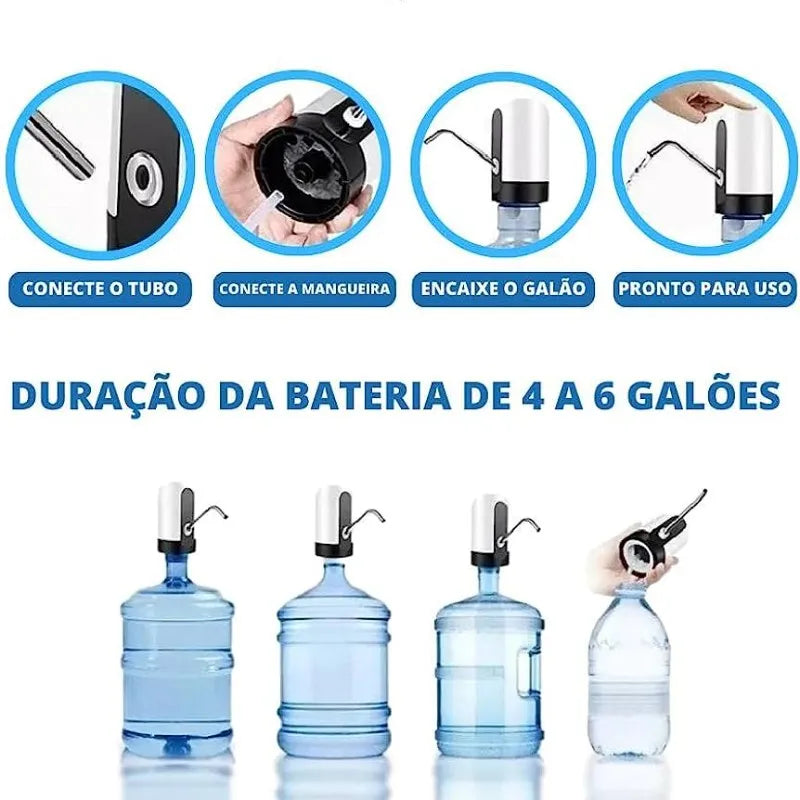 Bomba de água para galão