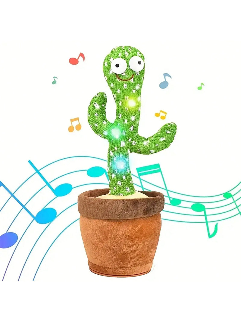 Cactus Brinquedos para Bebés Meninos e Meninas, Cantando Imitando Gravação.