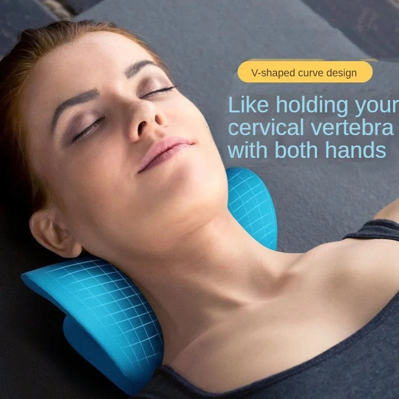 Almofada de massagem coluna cervical