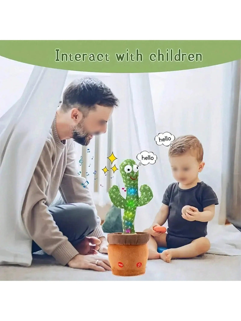 Cactus Brinquedos para Bebés Meninos e Meninas, Cantando Imitando Gravação.